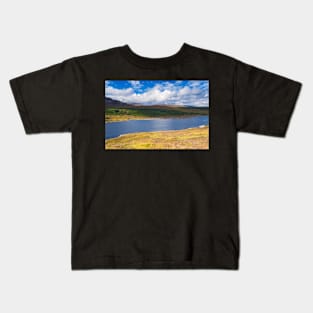 Lookout over Loch Ness, Scotland Kids T-Shirt